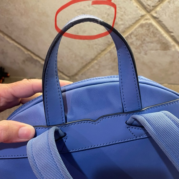 ✨Kate Spade ♠️ New York Nylon w/Leather Trim Backpack - Picture 10 of 11